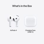 Apple Airpods 4 Bt 5.3v With Anc Usb-c & Wireless Charging Case