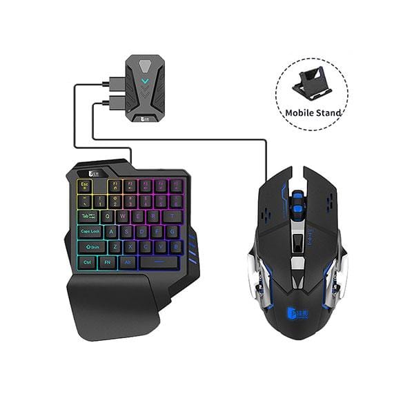 Mix-Pro-5-in-1-Gaming-Combo Gaming Wireless Bluetooth 5-in-1 Combo Keyboard and Mouse for Mobile FPS