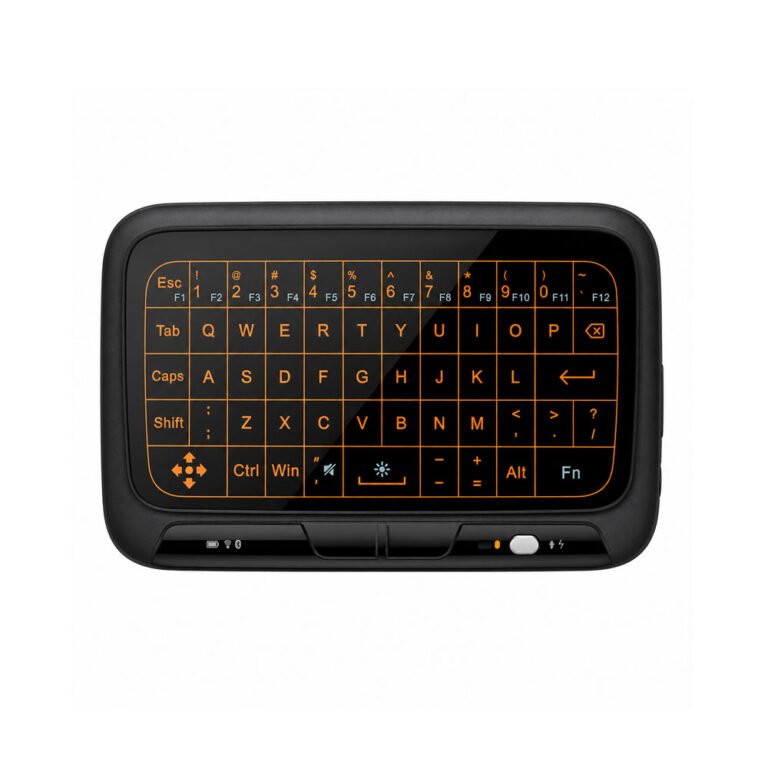 H18+ 2.4ghz Wireless Keyboard Full Touchpad Backlight Keyboard