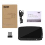 H18+ 2.4ghz Wireless Keyboard Full Touchpad Backlight Keyboard