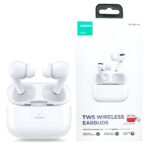 JOYROOM JR-T03S PRO(NX3) WIRELESS HEADPHONES WHITE WITH THIN RED CASE
