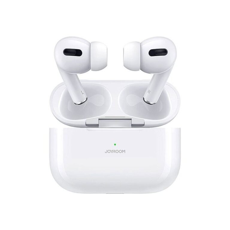 Joyroom JR-T03S Pro ANC wireless earbuds in white