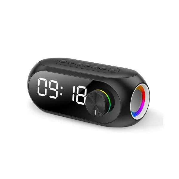 Kisonli LP-2S Smart Alarm Clock Speaker KISONLI LP-2S RGB Speaker Alarm Clock with Digital Display and Bluetooth 5.0 Pakistan