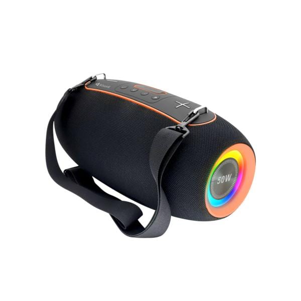 Kisonli K8 50W Deep Bass Subwoofer Large Speaker with RGB EQ and 4000mAh Battery Pakistan