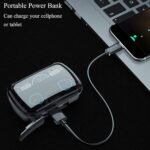 M10 wireless Bluetooth earbuds with noise cancellation