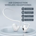 Pro Air Neck Hanging Wireless Earphone White