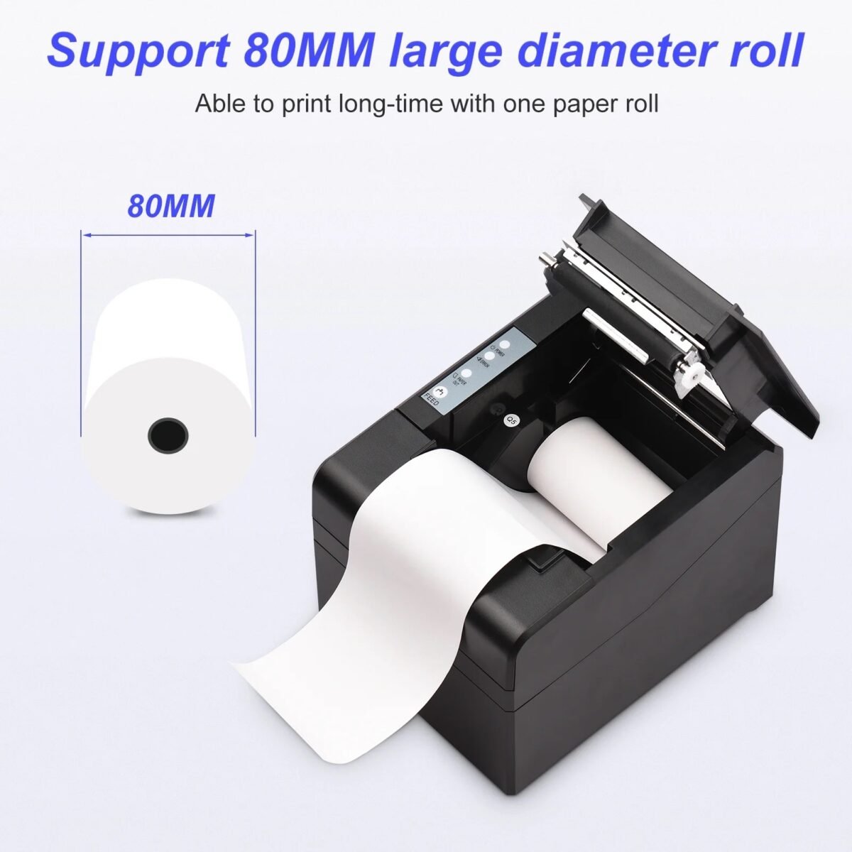 Speed-x Sp-250u 80mm Thermal Receipt Printer Usb Interface 300mm