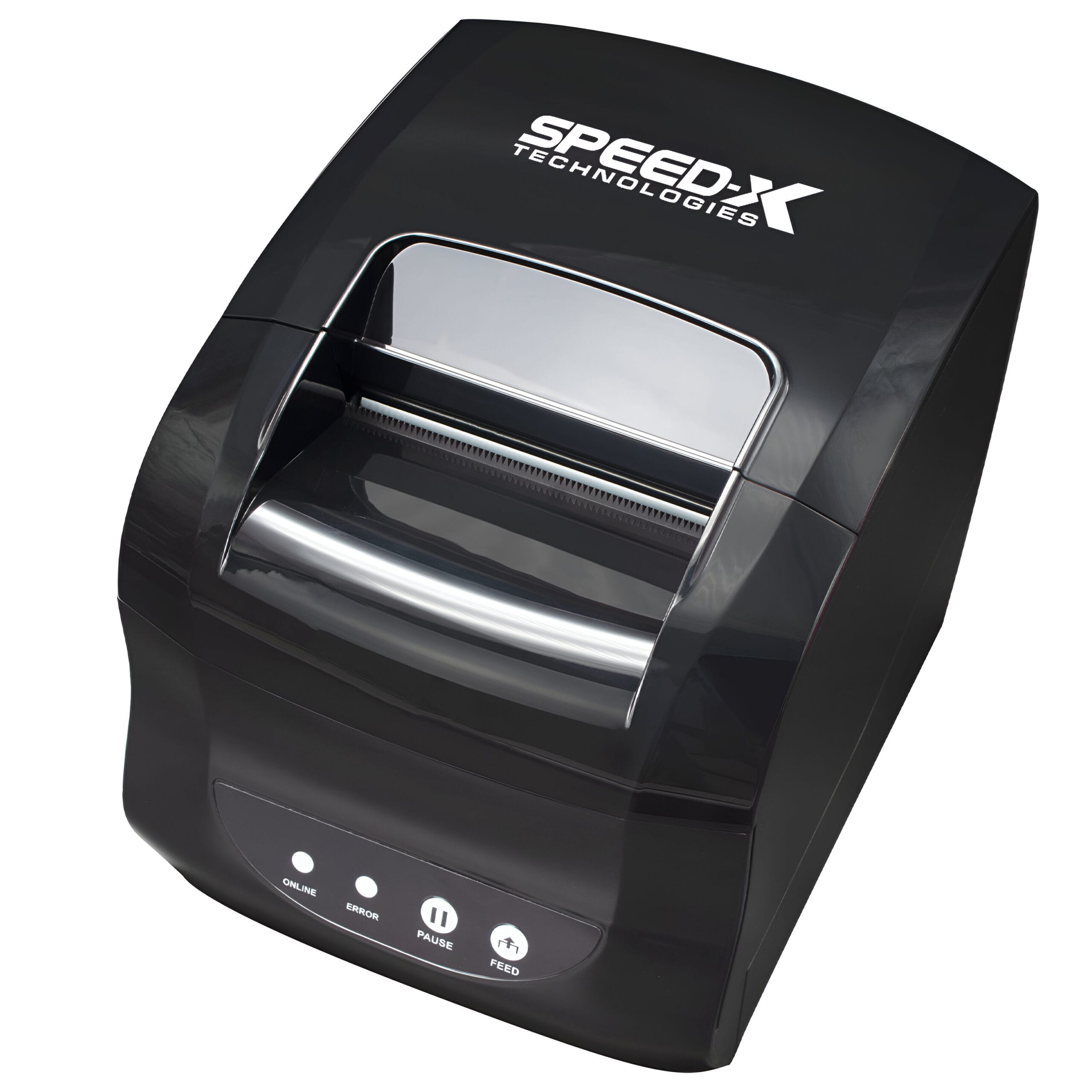 Speed-x Sp-650ul 3 Inch Thermal Receipt And Label Printer With Usb+lan Interfac,127mms Printing Speed Black Colour Speed-x SP-650UL 3 Inch Thermal Receipt
