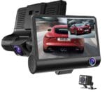 WDR Dashcam 3 Camera Lens Video Car DVR Full HD 1080P with Rearview Camera and G-Sensor Pakistan