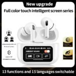New A9 Pro Apple Airpods Anc/enc Zhongkelqnxun Noise Reduction Touch Control Bluetooth 5.4 Wireless Earbuds