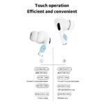 New A9 Pro Apple Airpods Anc/enc Zhongkelqnxun Noise Reduction Touch Control Bluetooth 5.4 Wireless Earbuds