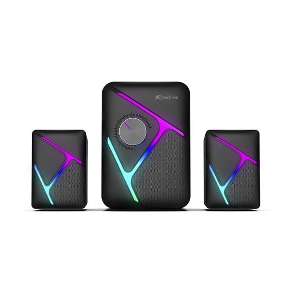 XTRIKE ME SK-610 Subwoofer RGB Stereo Wired Gaming Speakers for PC and Laptop Pakistan